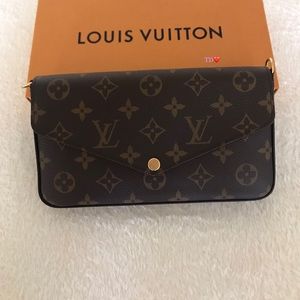 🎁Louis Vuitton Felicie  POCHETTE Monogram